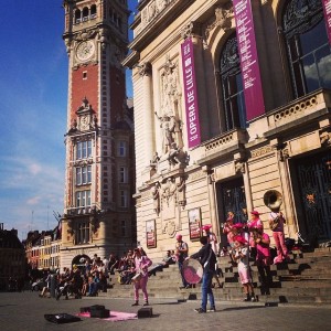 Place de l'Opéra (Lille) - 06.04.2014 (Merci à Sébastien Friess pour la photo !)